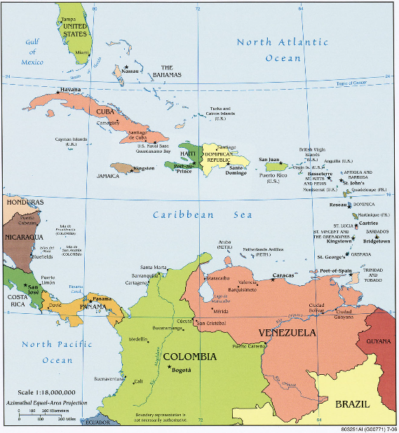 Caribbean (Political) 2006