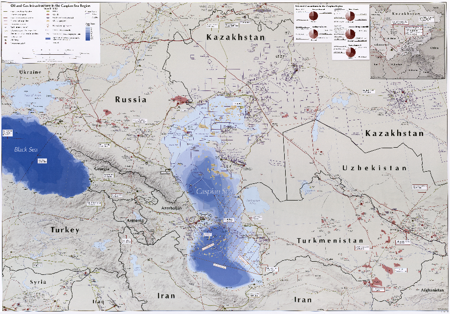 [Caspian Region] Oil and Gas Infrastructure in the Caspian Sea Region 2012 