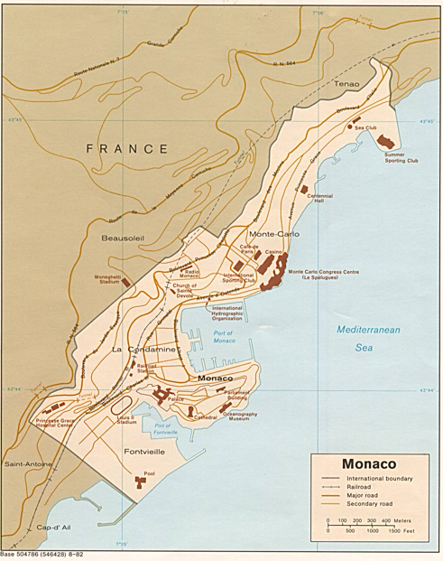 Monaco (Political) 1982