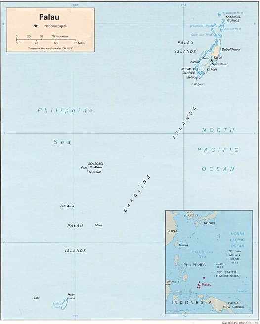 Palau (Political) CIA 1995