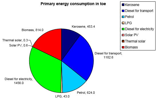 Primary energy supply